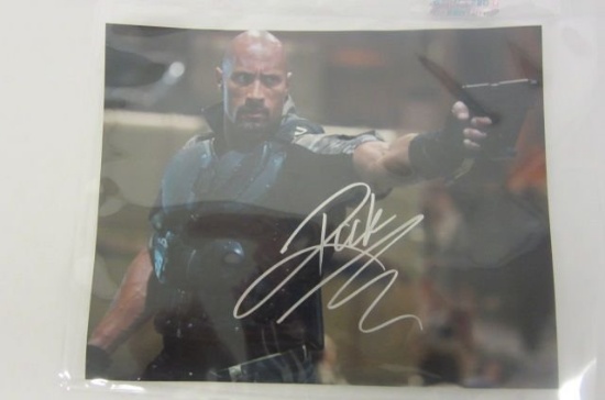 Dwayne Johnson "THE ROCK" signed autographed 8x10 Photo Certified Coa