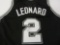 Kawhi Leonard San Antonio Spurs Signed Autographed Basketball Jersey Certified CoA