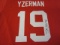 Steve Yzerman Detroit Redwings Hand Signed Autographed Jersey Paas Certified.
