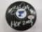 Brett Hull Signed Autographed St Louis Blues Hockey Puck Certified CoA
