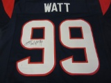 JJ Watts Houston Texans Signed Autographed Football Jersey Certified CoA
