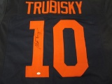 Mitch Trubisky Chicago Bears Signed Autographed Football Jersey Certified CoA