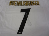 Ben Roethlisberger Pittsburgh Steelers Signed Autographed Football Jersey Certified CoA
