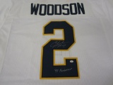 Charles Woodson Michigan Wolverines Signed Autographed Football Jersey Certified CoA