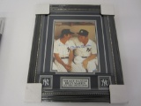 Mickey Mantle & Billy Martin Signed Autographed Framed 8x10 Photo Certified CoA