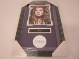 Adele Signed Autographed Framed Rolling Stones Cover Certified CoA