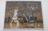Steph Curry GS Warriors Signed Autographed 11x14 Photo Certified CoA