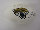 Leonard Fournette Jacksonville Jaguars Signed Autographed Football Certified CoA