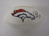 Peyton Manning Denver Broncos Signed Autographed Football Certified CoA