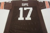 Brian Sipe Cleveland Browns Hand Signed Autographed Jersey GAI Certified