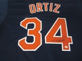 David Ortiz Boston Red Sox Hand Signed Autographed Jersey Paas Certified.