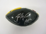 Brett Favre Green Bay Packers Signed Autographed Football Certified CoA