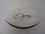 Odell Beckham Jr New York Giants Signed Autographed Football Certified CoA