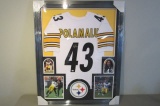 Troy Polamau Pittsburgh Steelers signed autographed Framed Jersey Certified Coa