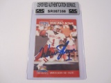 Warren Moon Houston Oilers signed autographed NFL 1990 Pro Bowl Trading Card Certified Coa