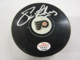 Eric Lindros Philadelphia Flyers Signed Autographed Hockey Puck Certified CoA