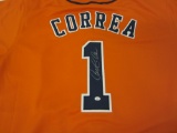 Carlos Correa Houston Astros Signed Autographed Baseball Jersey Certified CoA