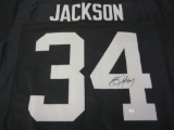 Bo Jackson New Orleans Saints Signed Autographed Football Jersey Certified CoA