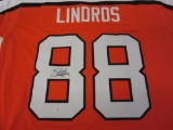 Eric Lindros Philadelphia Flyers Signed Autographed Hockey Jersey Certified CoA