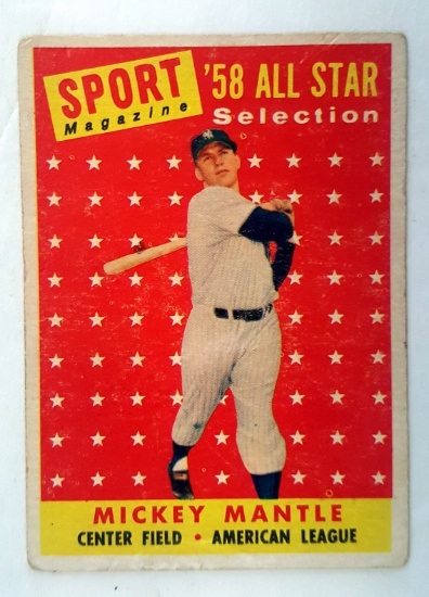 1959 TOPPS MICKEY MANTLE