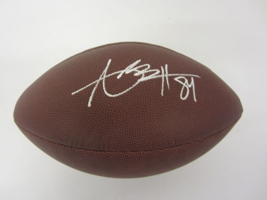 Antonio Brown Pittsburgh Steelers Hand Signed Autographed Football Paas Certified.