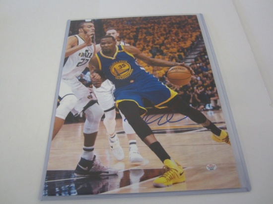 Kevin Durant Golden State Warriors Hand Signed Autographed 11x14 Photo Paas Certified.