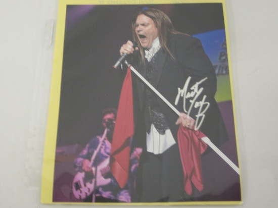 Meatloaf signed autographed 8x10 Photo Certified CoA