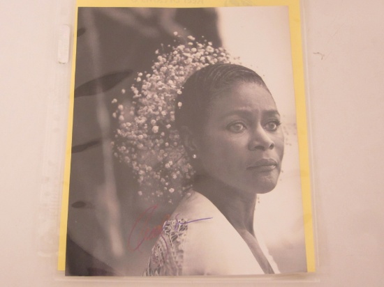 Cicely Tyson signed autographed 8x10 Photo Certified CoA