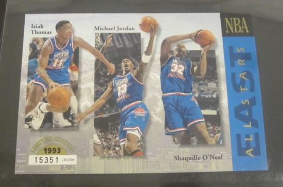 1993 Upper Deck Limited Edition Nba Eastern Conference All Stars