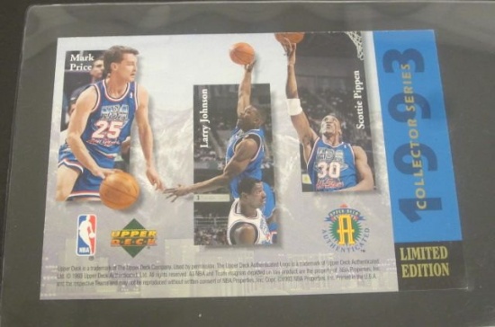 1993 Upper Deck Limited Edition Nba Eastern Conference All Stars