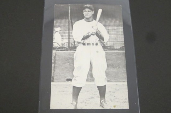 Lou Gehrig 1930's League Leaders Postcard