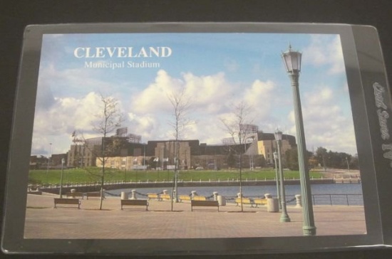 Cleveland Municipal Stadium 5 x 7 Postcard