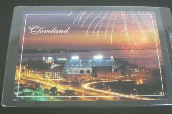 Cleveland Spectacle Municipal Stadium 5 x 7 Postcard