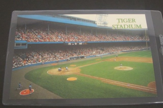 World Famous Detroit Tiger Stadium Postcard