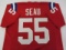 JUNIOR SEAU New England Patriots Unsigned Football Jersey