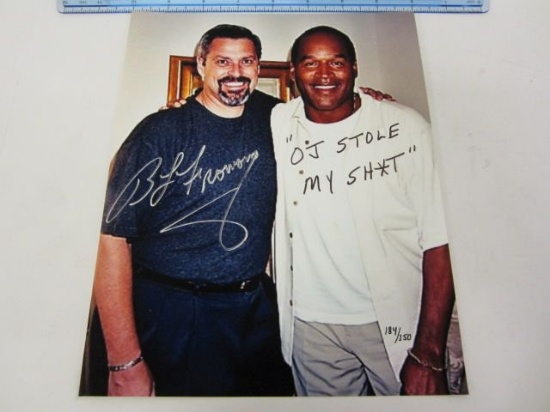 BRUCE FROMONG Signed Autographed "OJ Stole My Sh*t" Inscribed 8x10 Photo Certified CoA