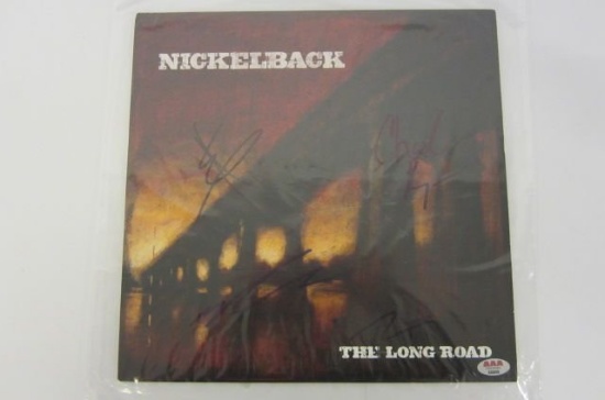 NICKELBACK Signed Autographed "The Long Road" Record Album Certified CoA
