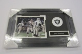 Jim Plunkett Oakland Raiders signed autographed framed matted color 8x10 photo Certified COA