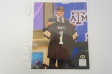 Johnny Manziel Cleveland Browns signed autographed 8x10 draft Day photo Certified COA