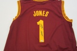 James Jones Cleveland Cavaliers signed autographed red basketball jersey Certified COA