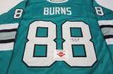 Brent Burns San Jose Sharks signed autographed teal hockey jersey Certified COA