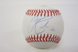 FRANCISCO LINDOR Cleveland Indians Signed Autographed Baseball Certified CoA