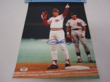 PETE ROSE Cincinnati Reds Signed Autographed 11x14 Photo Certified CoA