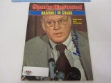BOWIE KUHN (HOF MLB Commissioner) Signed Autographed Sports Illustrated Magazine Certified CoA