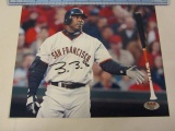 BARRY BONDS San Francisco Giants Signed Autographed 8x10 Photo Certified CoA