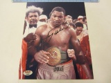 LARRY HOLMES Heavyweight Champion Signed Autographed 8x10 Photo Certified CoA