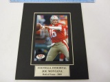 JOE MONTANA San Francisco 49ers Signed Autographed Matted Photo Certified CoA