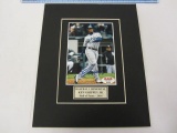 KEN GRIFFEY JR Seattle Mariners Signed Autographed Matted Photo Certified CoA