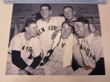 BILLY MARTIN & MICKEY MANTLE NY Yankees Signed Autographed 8x10 Photo Certified CoA