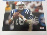 PEYTON MANNING Indianapolis Colts Signed Autographed 8x10 Photo Certified CoA